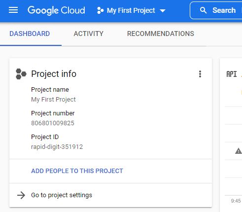 GCP projekt: Krok 2